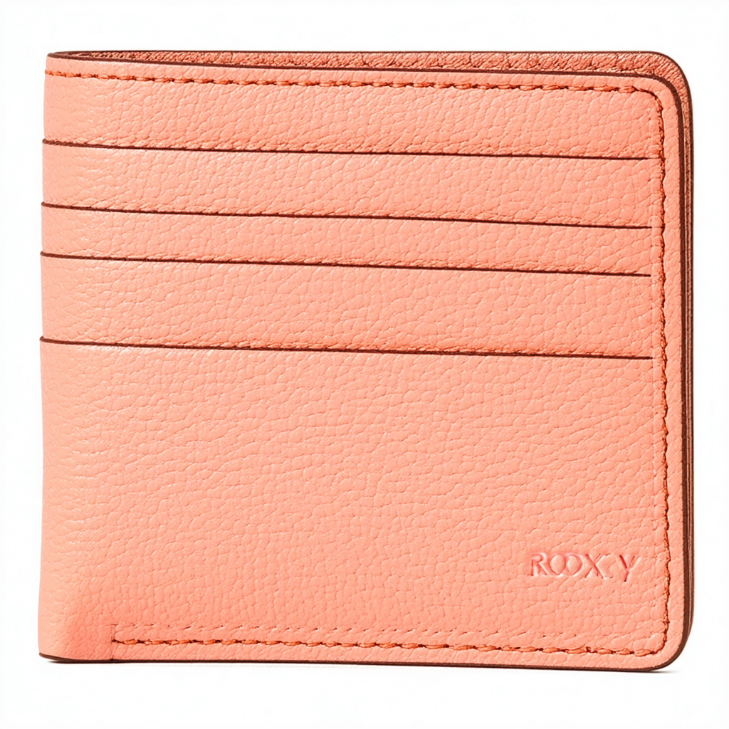 Roxy Crazy Wave Wallet Peach Amber One Size