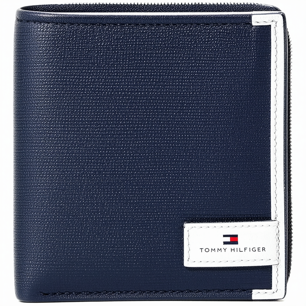 Tommy Hilfiger Prep Club - Zip Around Wallet Navy/White One Size