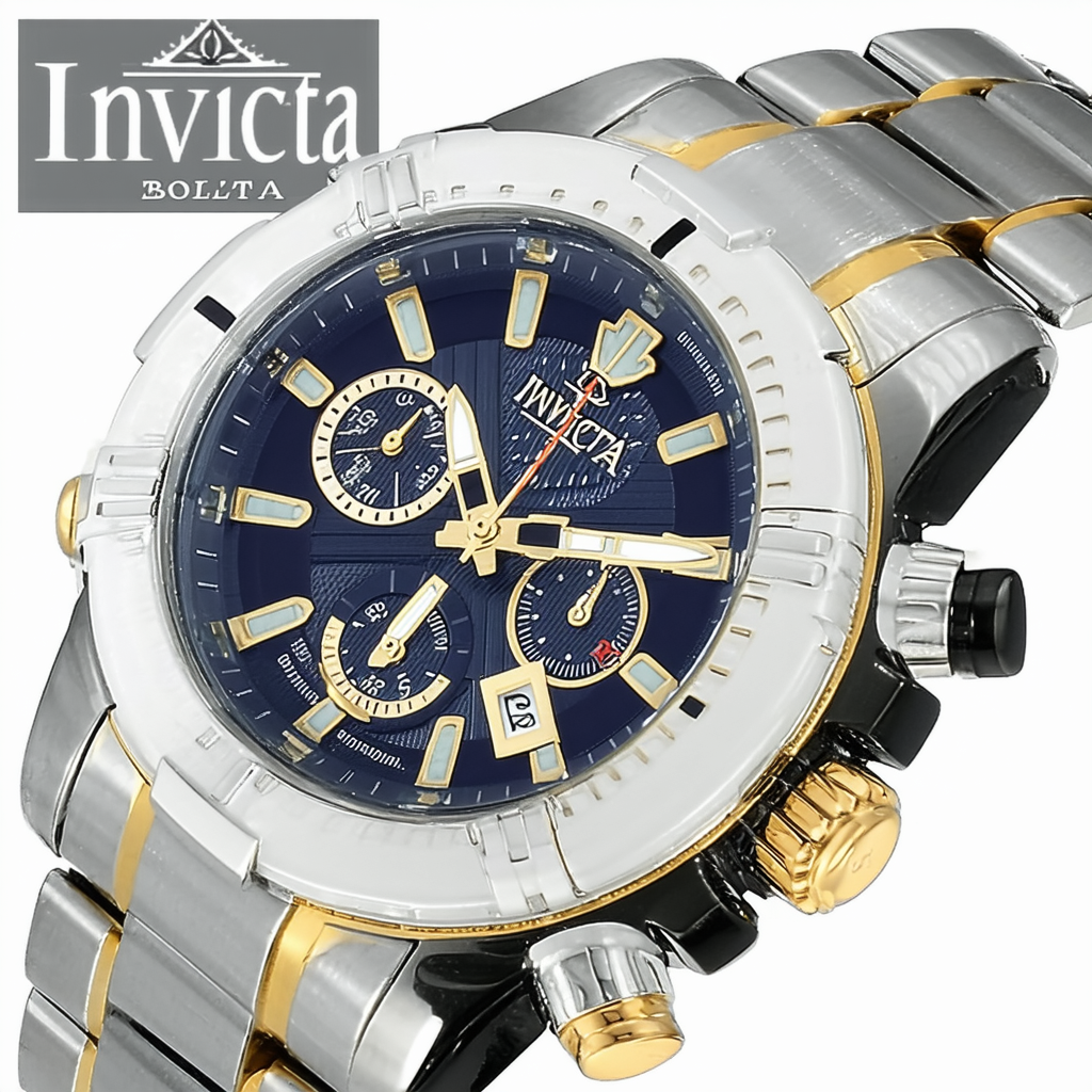 Invicta Men's 24218 Bolt Analog Display Quartz Two Tone Watch