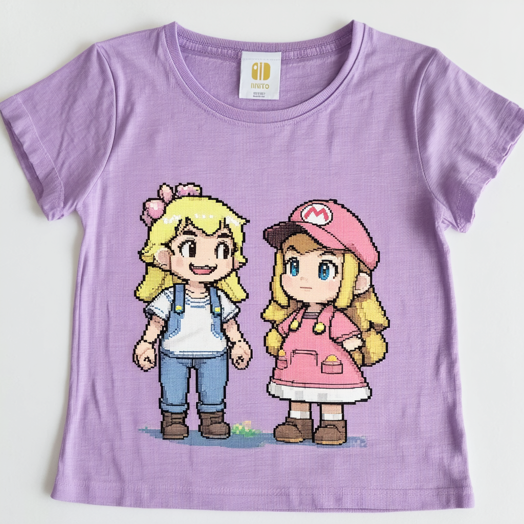 Girl's Nintendo Animal Crossing Cyrus and Reese T-Shirt