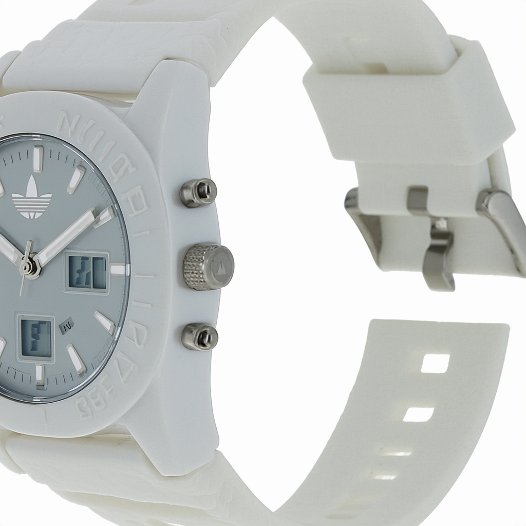 adidas Women's ADH3143 Aberdeen Analog Display Analog Quartz White Watch