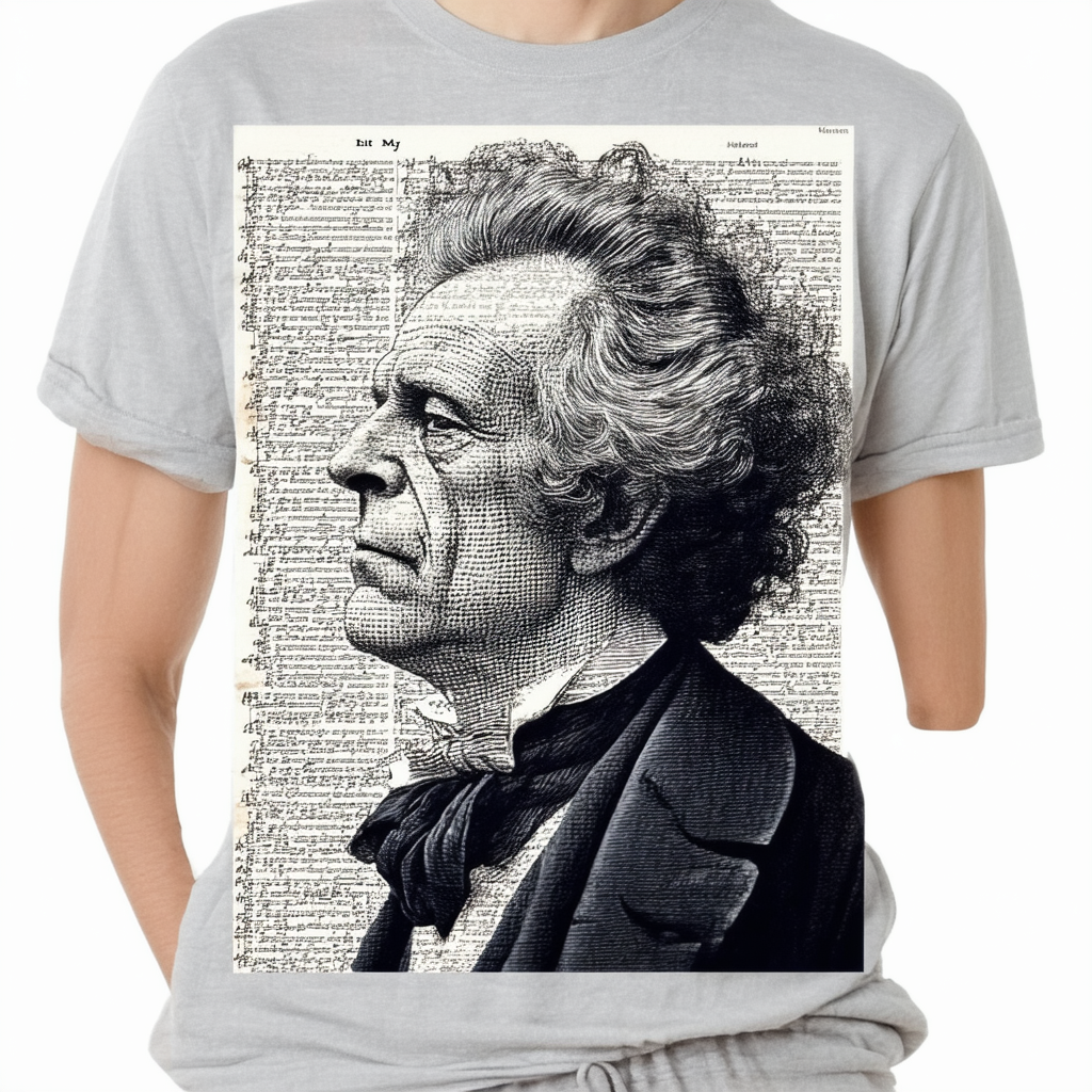 CafePress Gustav Mahler Hitting My Head T Shirt Comfort Tee