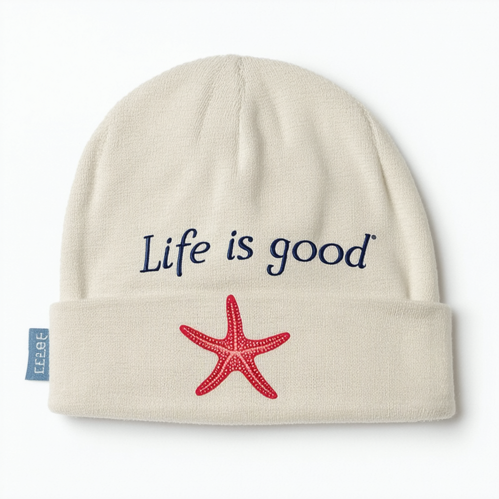 Life is Good Womens Crusher Vee Starfish