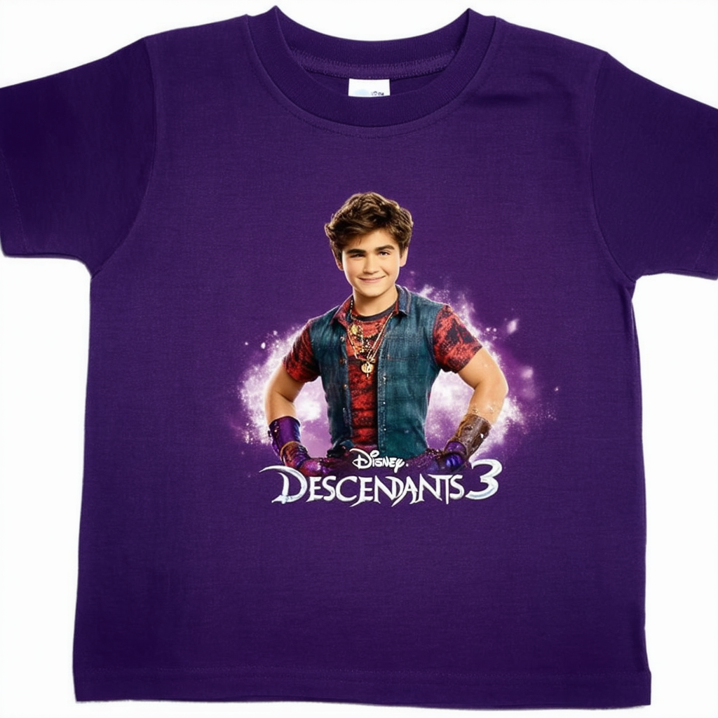 Disney Carlos T-Shirt for Kids - Descendants 3 Multi
