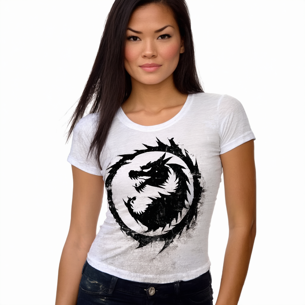Trevco Mortal Kombat X Stone Seal Juniors' Sheer Fitted T Shirt