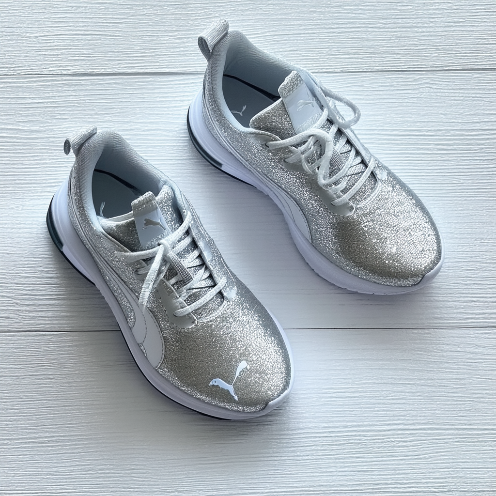 Puma Millennius Glitter V Fashion Sneaker (Toddler/Little Kid/Big Kid)