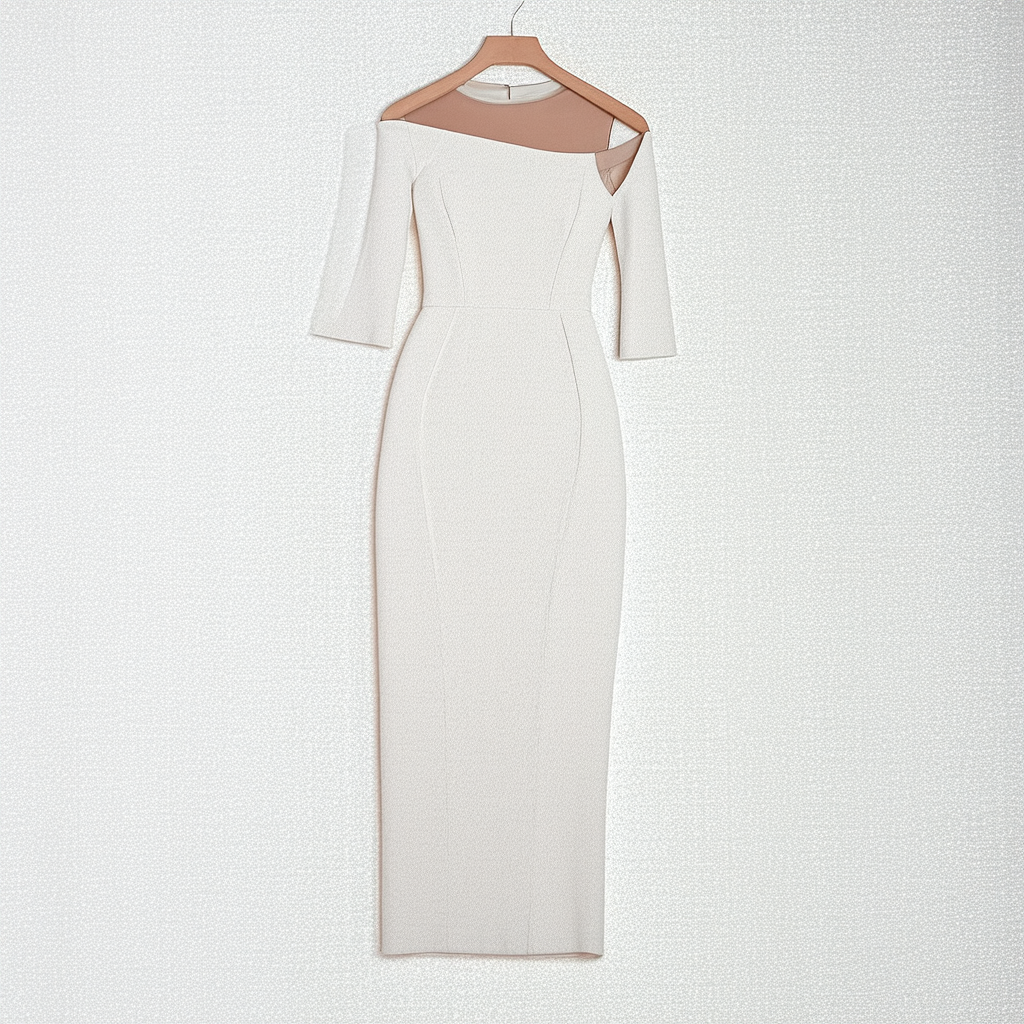 Vince Camuto Women's One Shoulder Midi Dress
