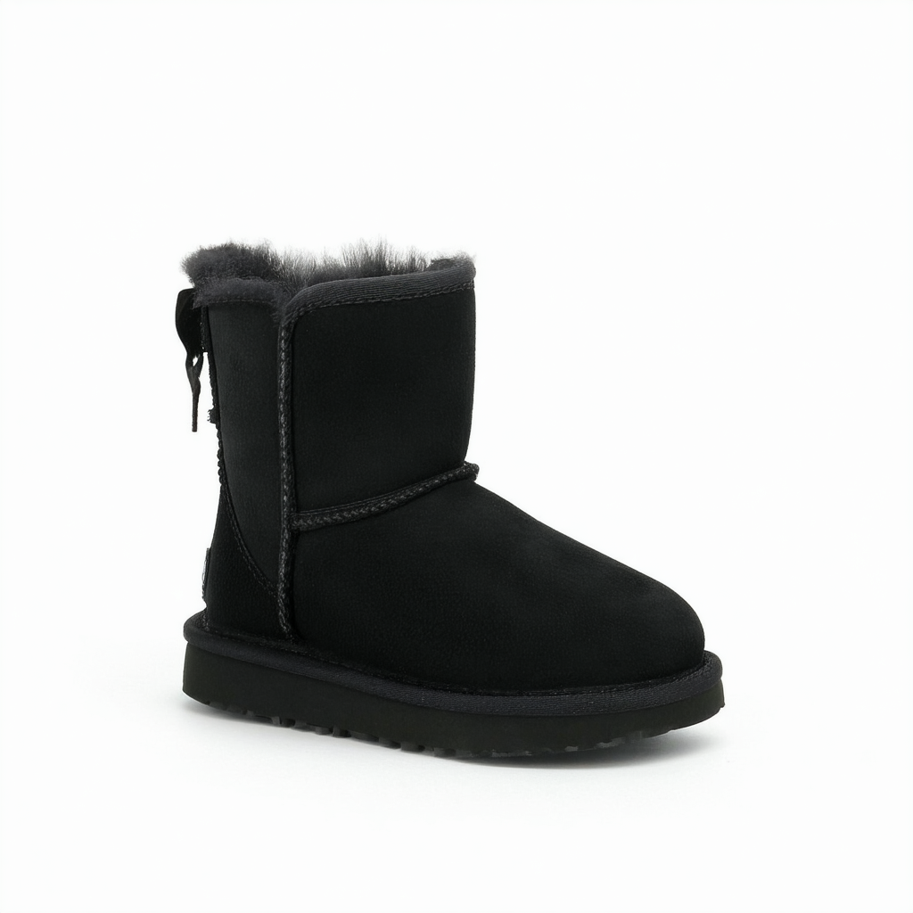 UGG Classic Short Serin Youth | Black (1013259Y)