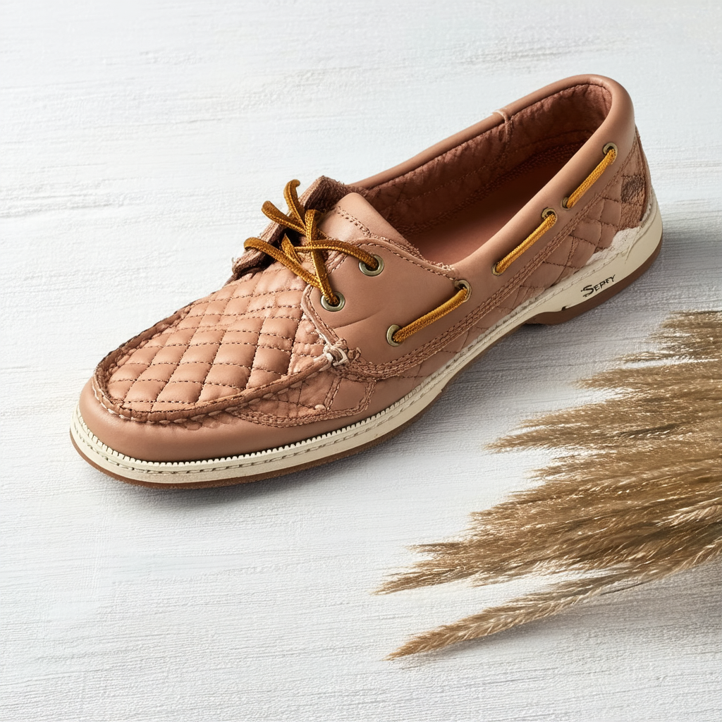Sperry Top-Sider Women's A/O Quilted Lace-Up Boat Shoe