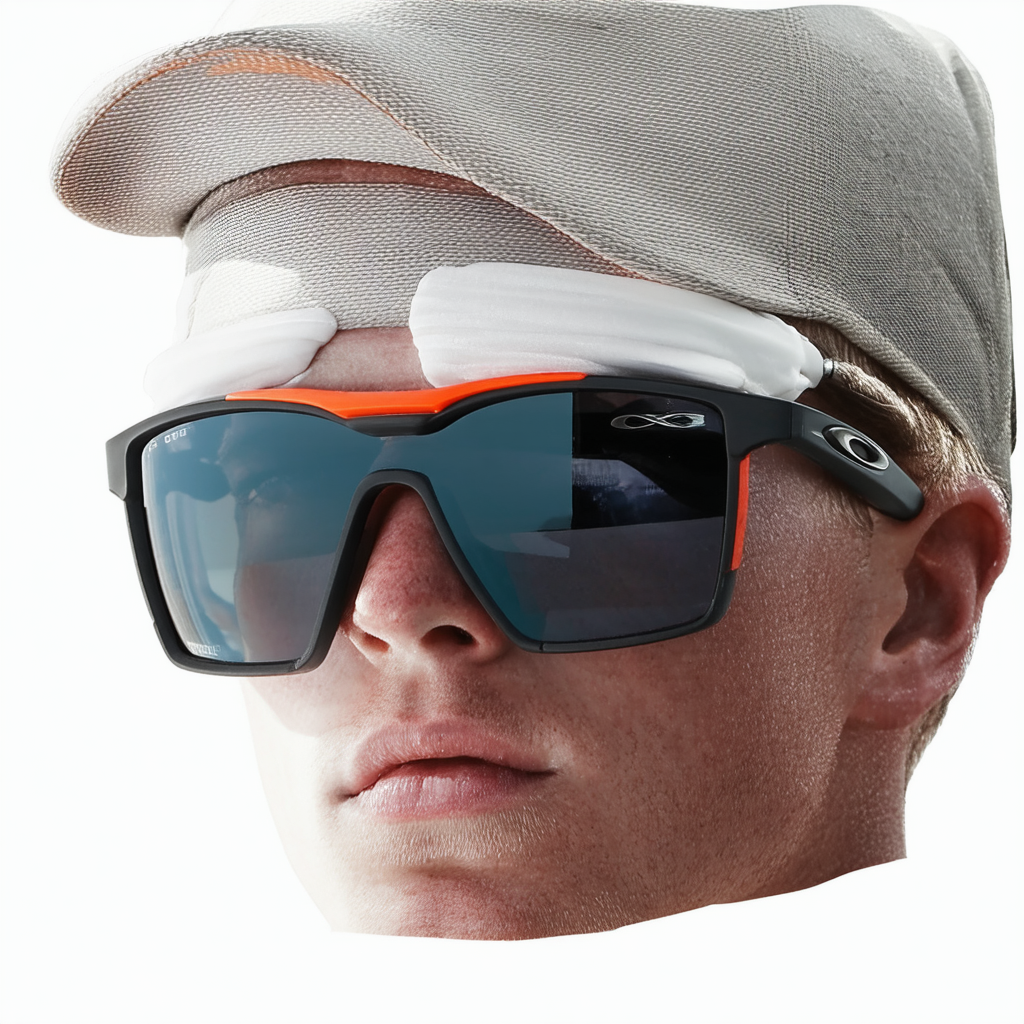 Oakley Men's 0OO9360 Crossrange XL Polarized Square Sunglasses, Carbon/Prizm Trail, 58 mm
