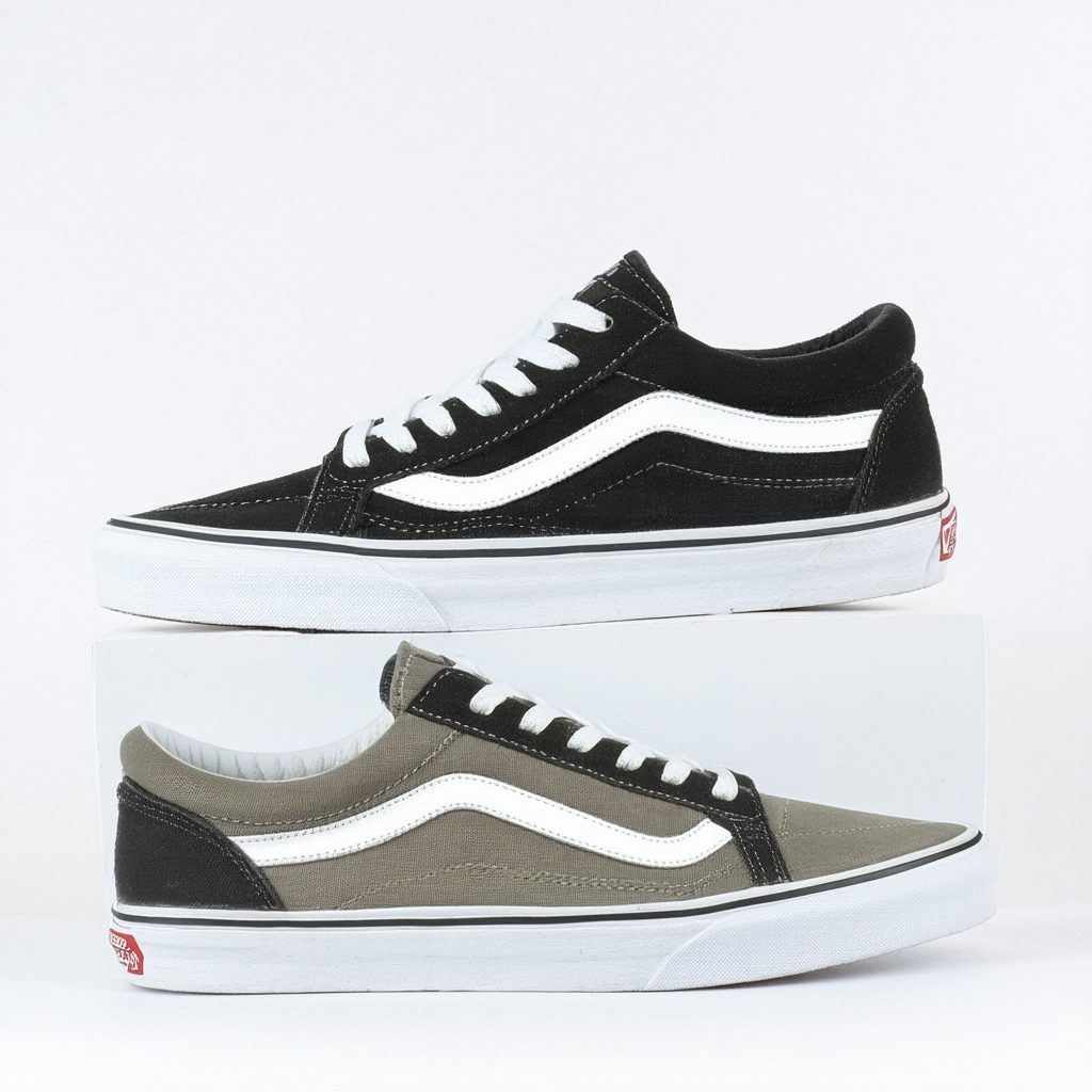 Vans Alomar Men's Shoes Tops Black Antique