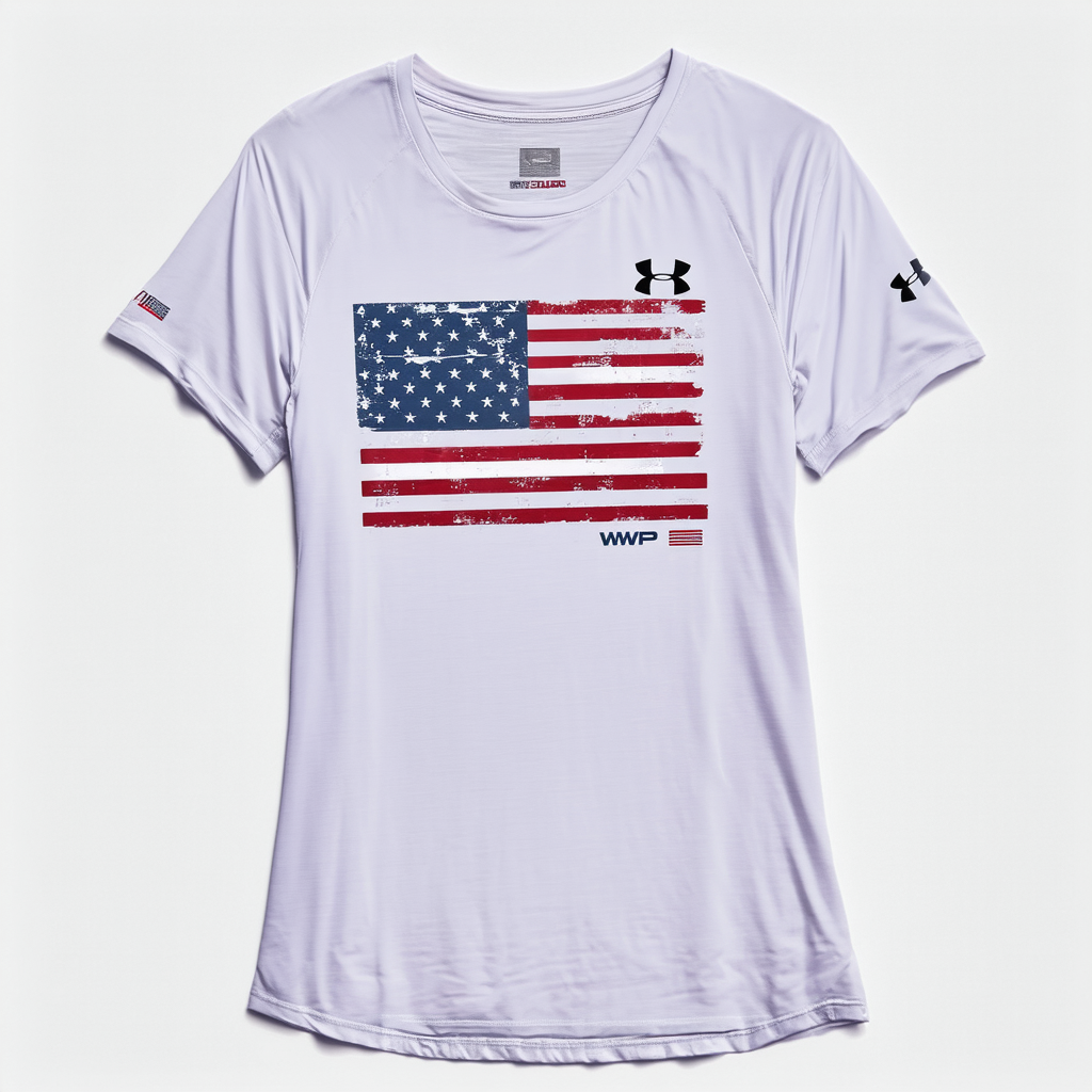 Under Armour Women's WWP Freedom Flag T-Shirt