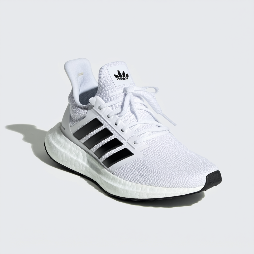 adidas Originals Men's Swift Running Shoe, White/White/Core Black, 12