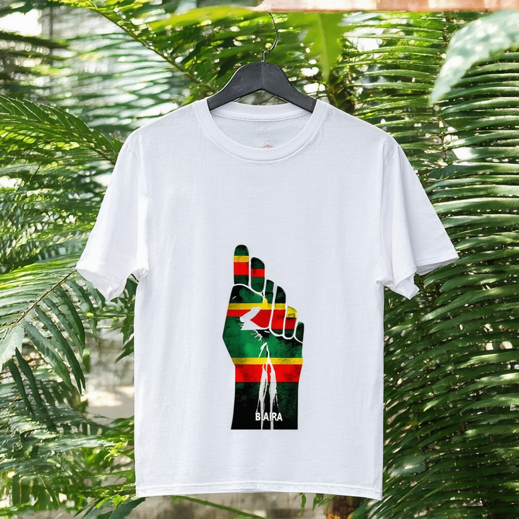 CafePress Free Biafra Light T Shirt Cotton T-Shirt