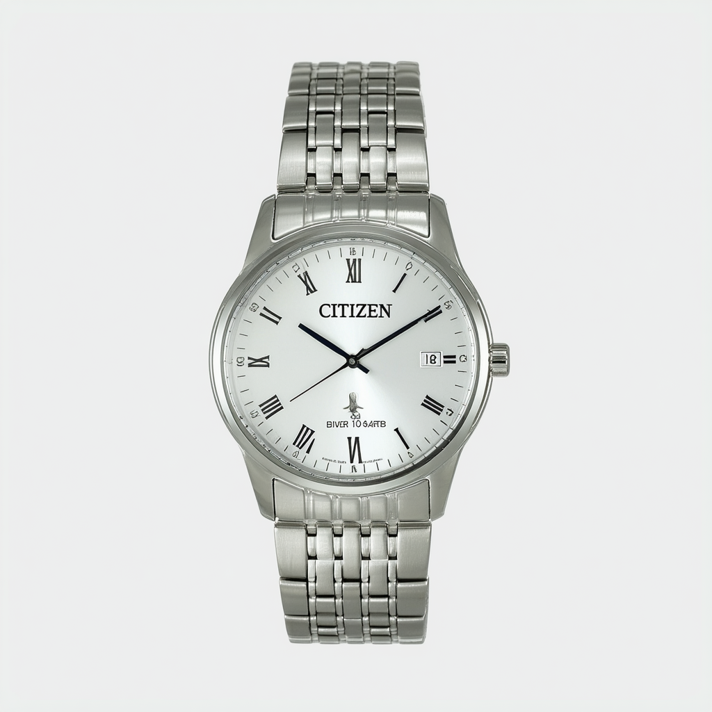 Citizen Men's BI1050-81B Silver Stainless-Steel Quartz Dress Watch