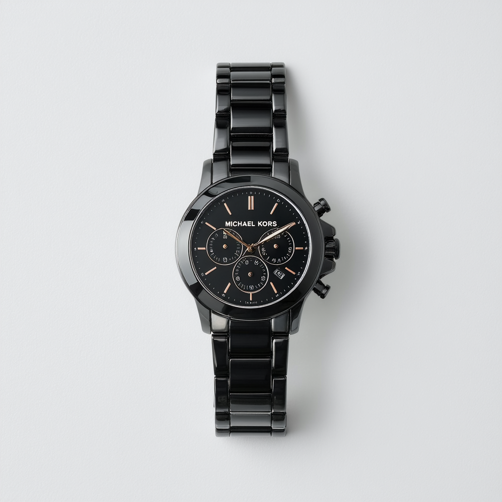 Michael Kors Women's Channing Black Watch MK3415