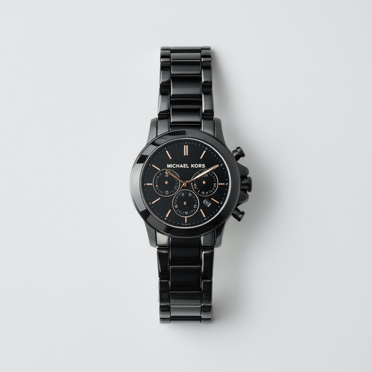 Michael Kors Women's Channing Black Watch MK3415