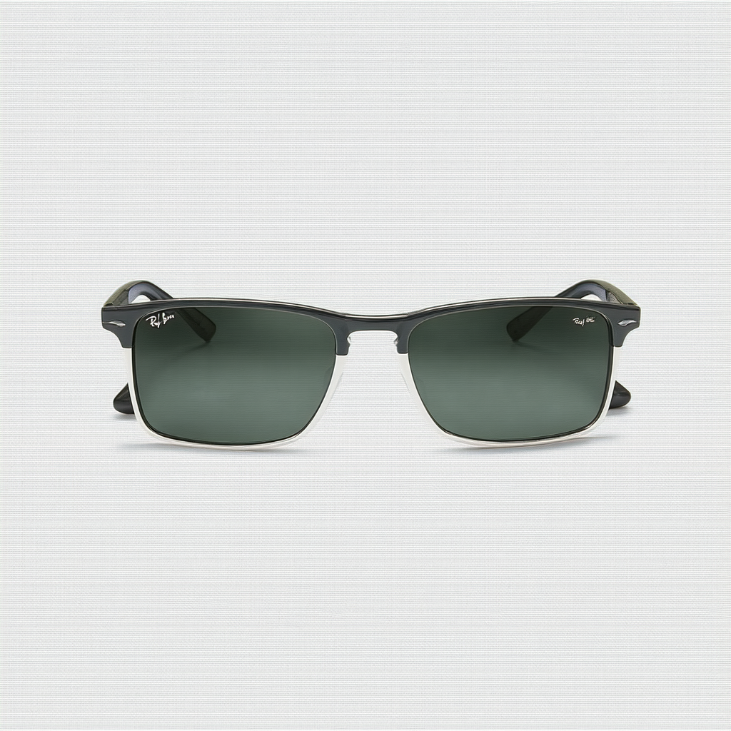 Ray-Ban RB4151 Polarized Rectangular Sunglasses