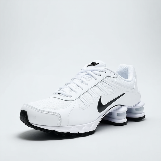 Nike Women's Shox NZ Running Shoes White 488312-113 (8)