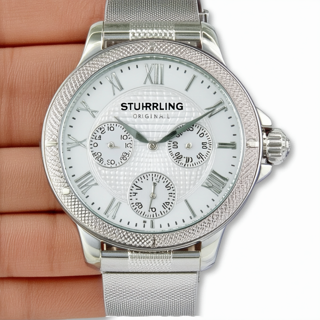 Stuhrling Original Women's 888.02 Damsel Date Silver