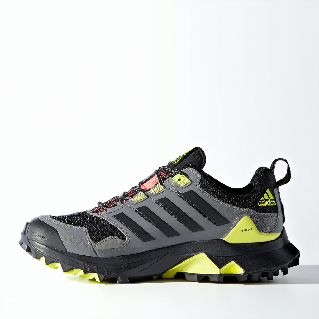 adidas Men's Terrex Fast R Shoe Vista Grey/Black/Semi Solar Yellow-B40929 8