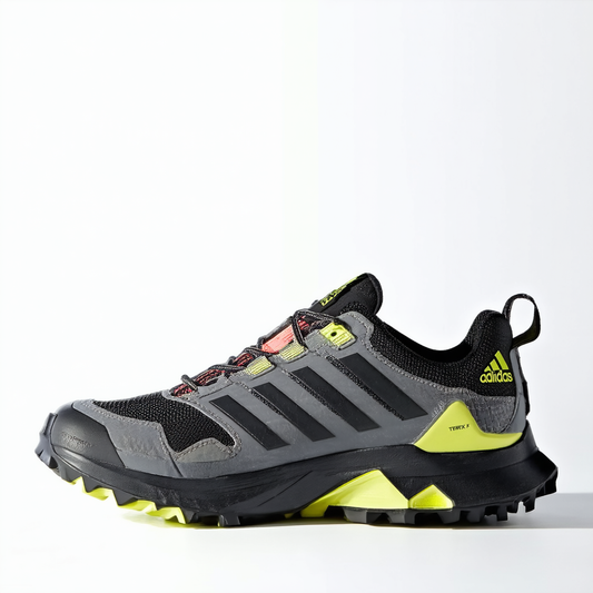 adidas Men's Terrex Fast R Shoe Vista Grey/Black/Semi Solar Yellow-B40929 8
