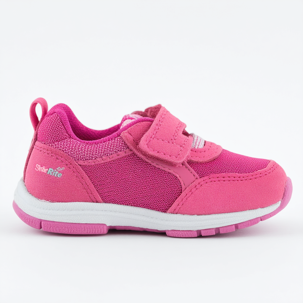 Stride Rite Girls' SRT Nora Sneaker, Fuchsia, 6 W US Toddler