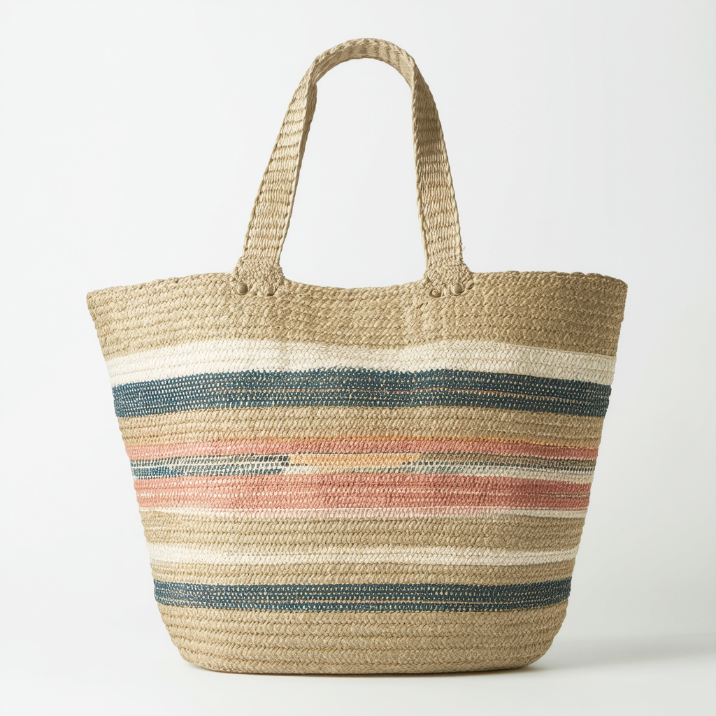 Billabong Junior's East Of Dover Straw Tote