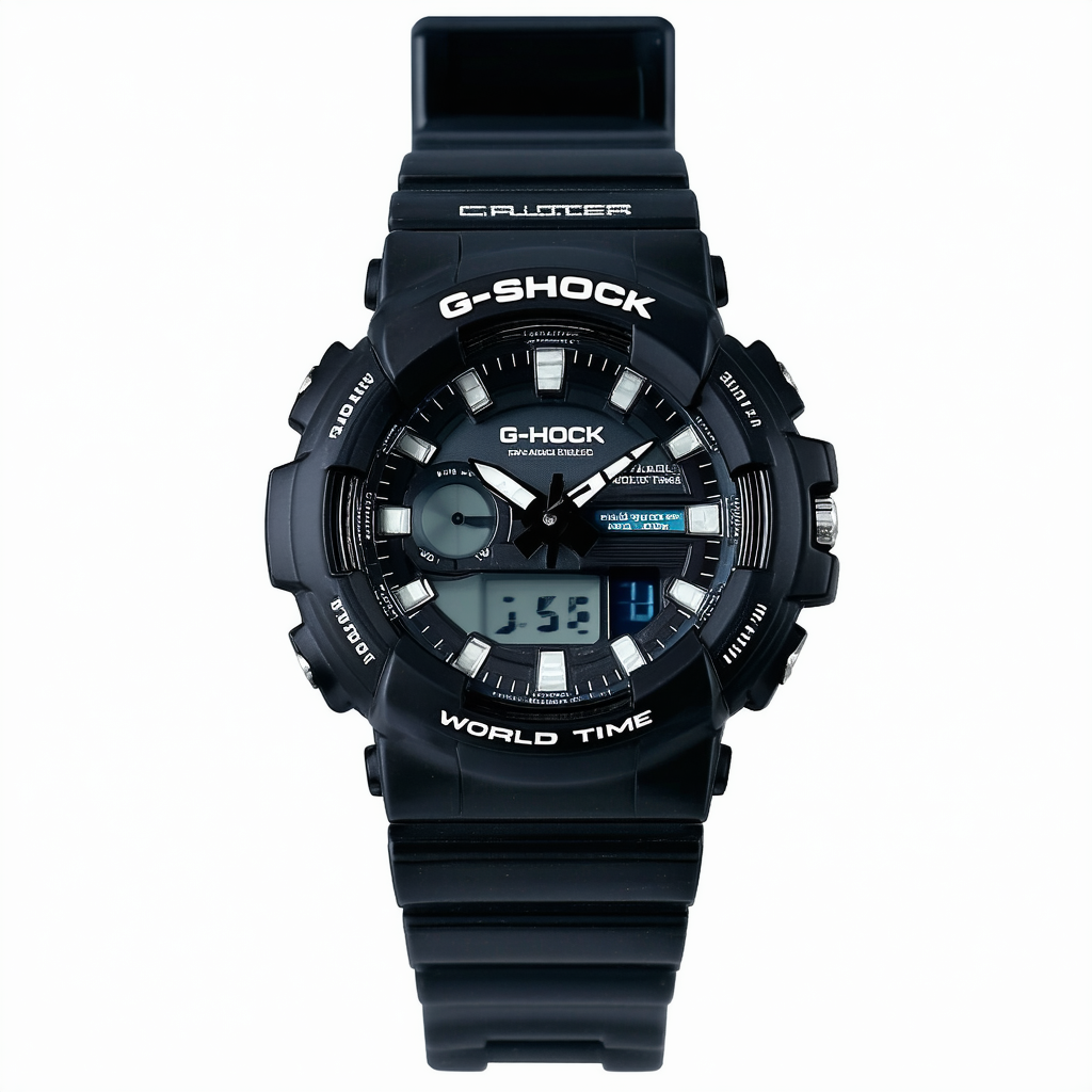 G-Shock World Time Black Dial Men's watch #G001-1C