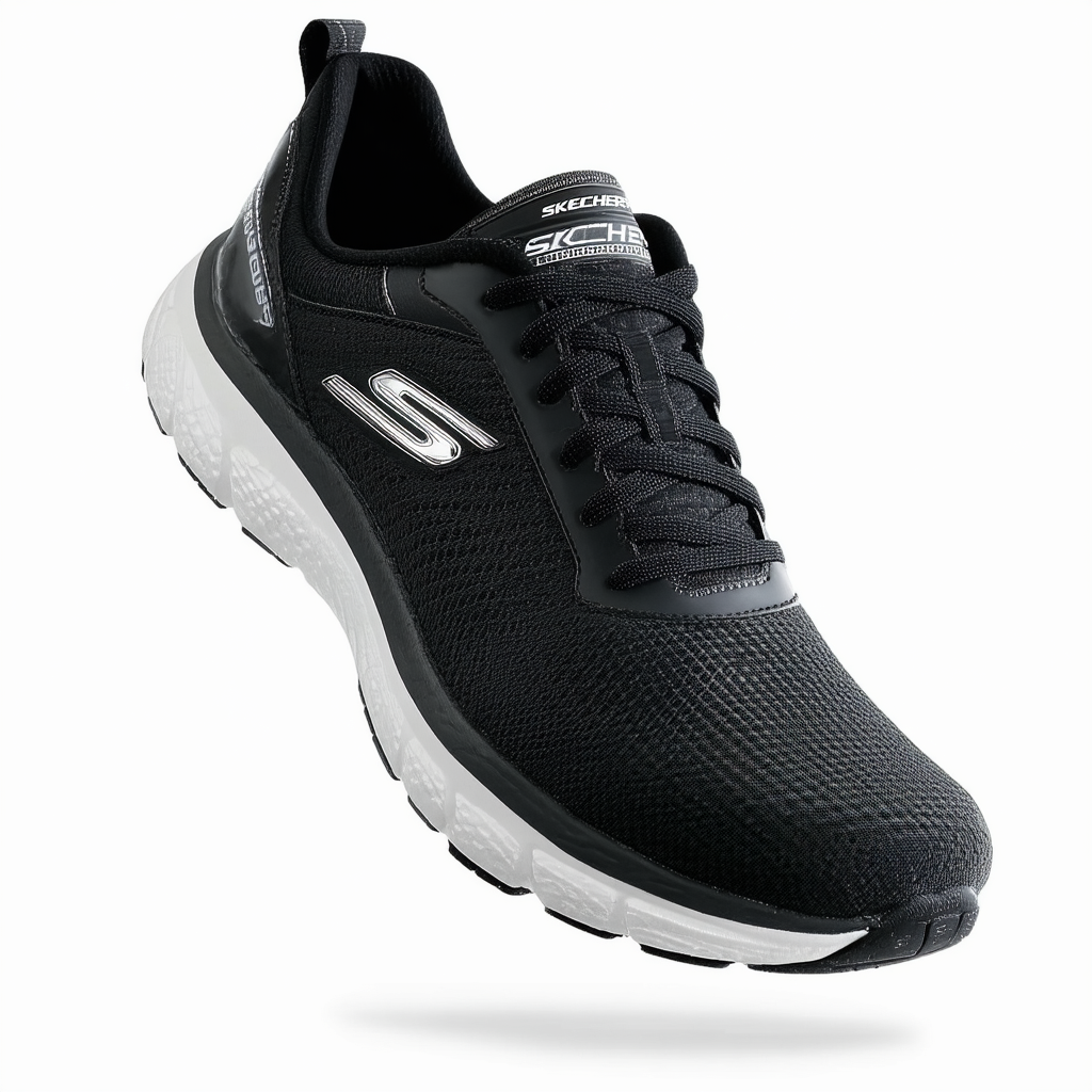 Skechers Mens Interceptor Forward Black Running 11 US