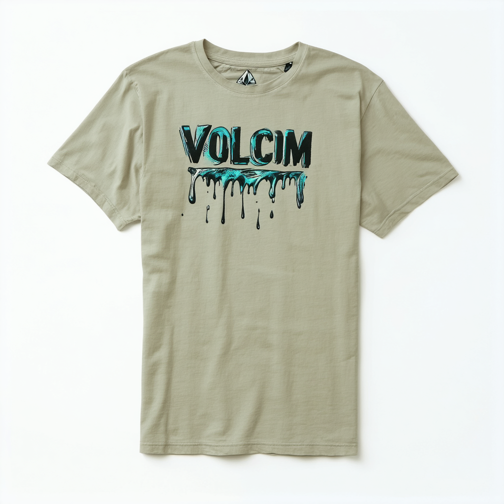 Volcom Big Boys' Dripping Out Basic Fit Short Sleeve Tee
