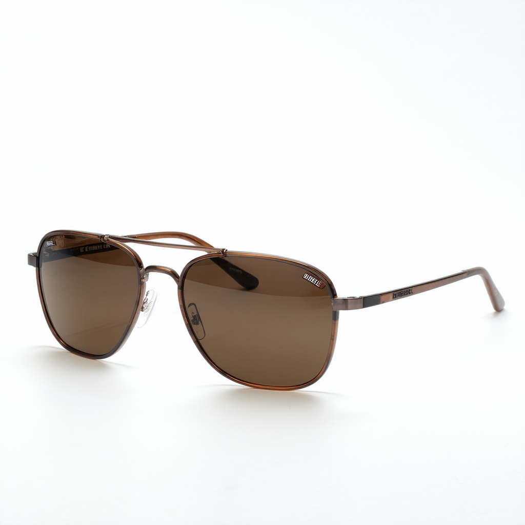 NEW Diesel Sunglasses DL 0020 Brown 39N DL0020 58mm
