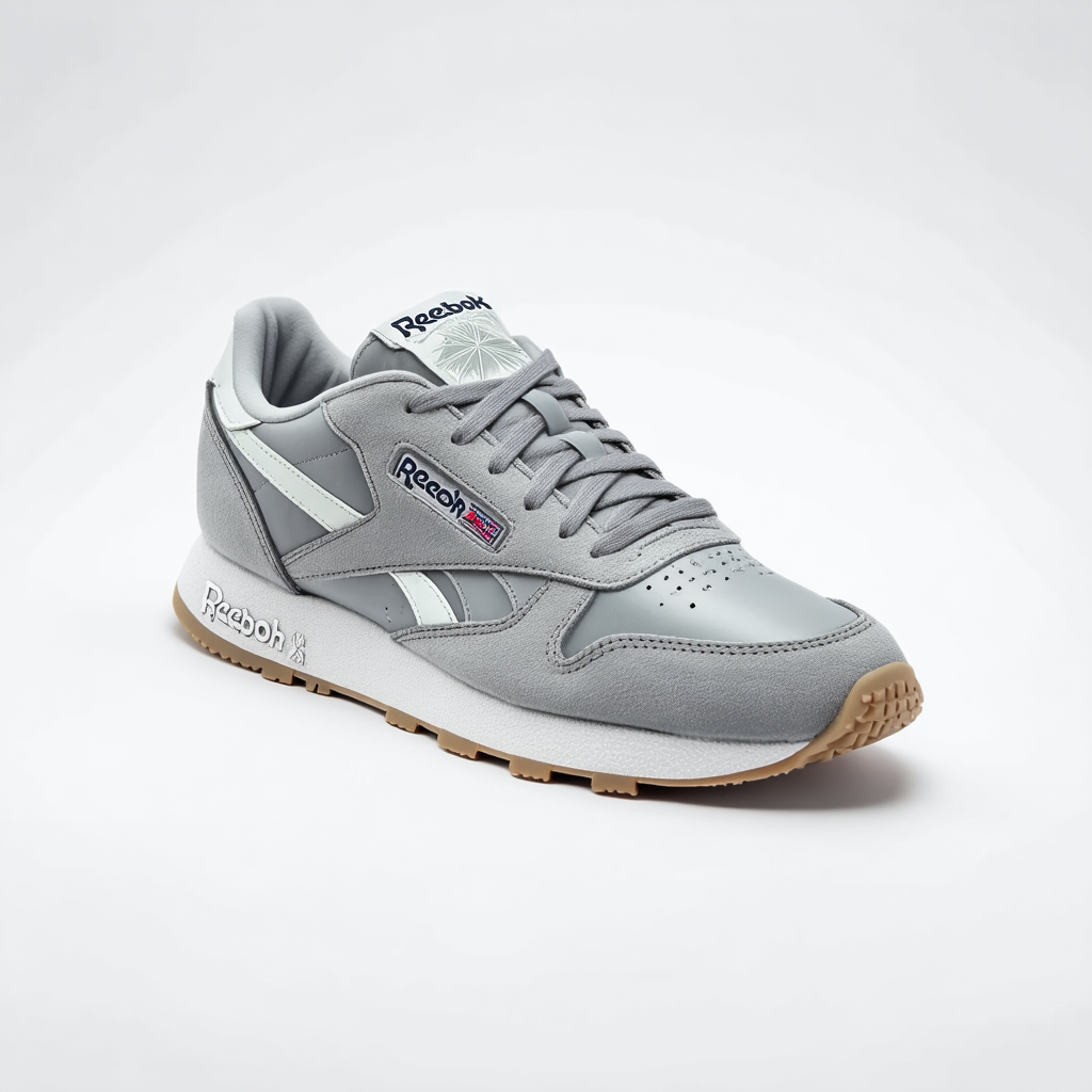 Reebok Men's Classic Leather Sneaker, Grey/Mineral Mist, 13 M US