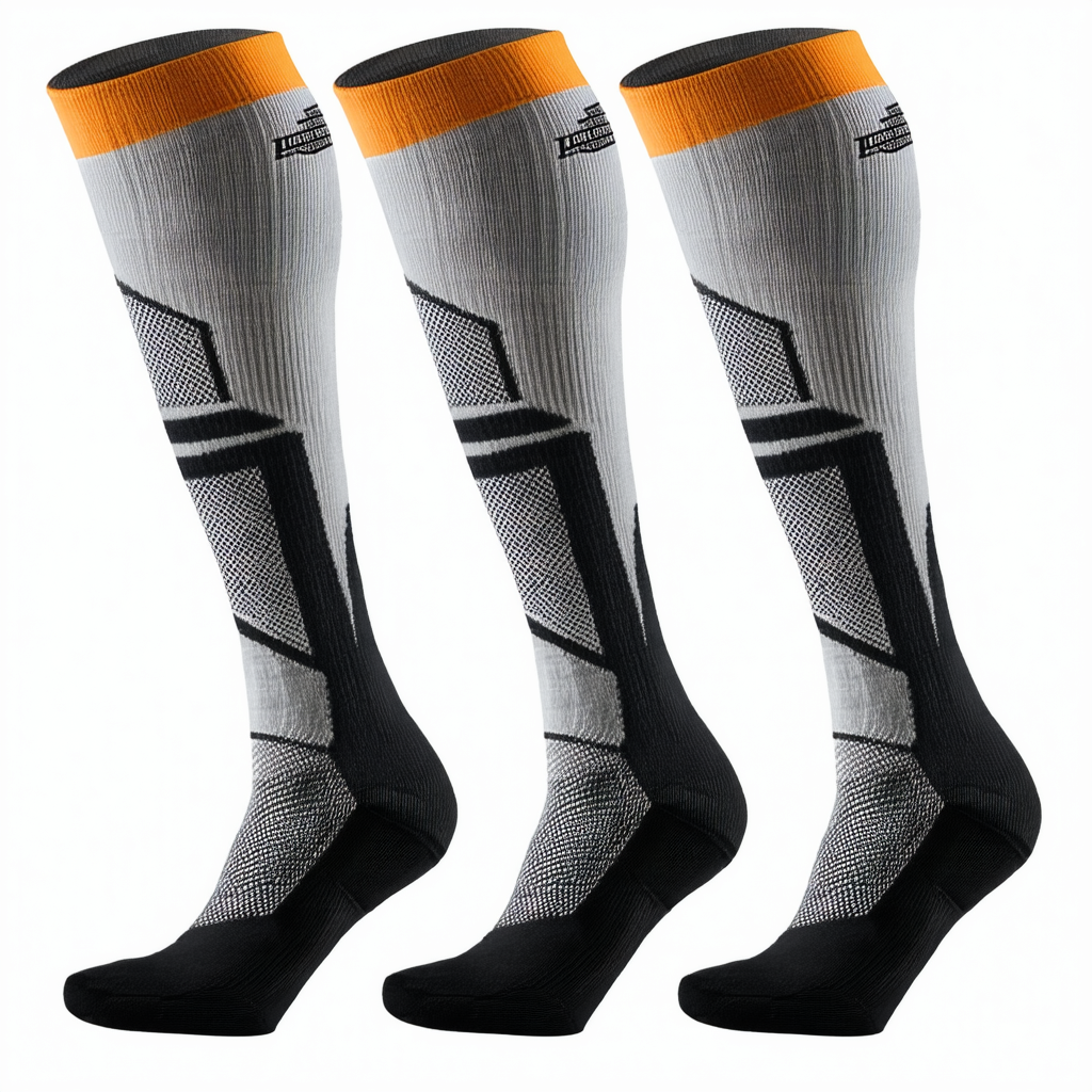 Harley-Davidson Wolverine Men's Vented Performance Riding Socks - 3 Pairs