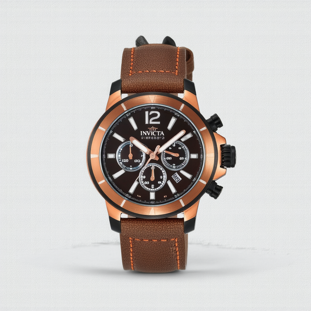 Invicta Men's 15909 S1 Rally Analog Display Japanese Quartz Brown Watch