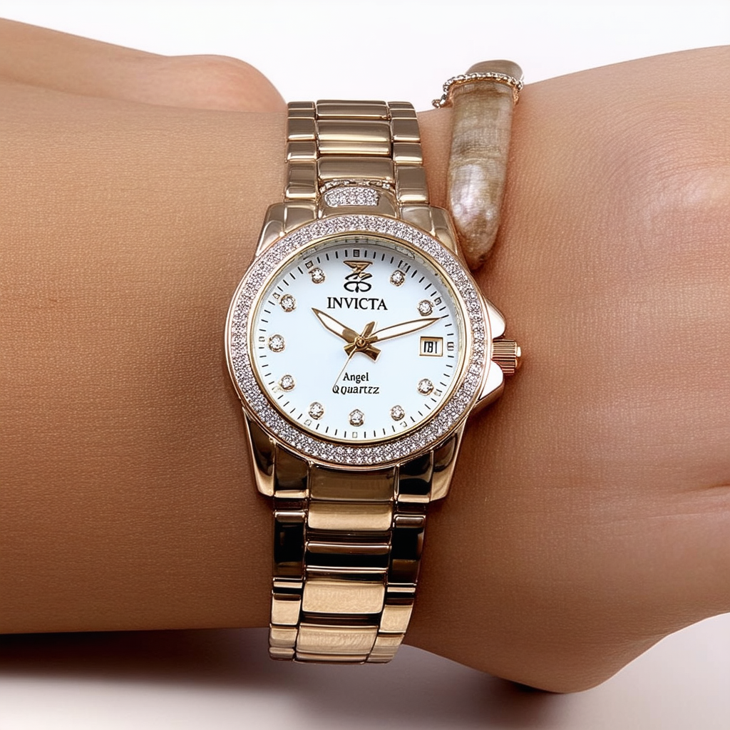 Invicta Ladies Angel Quartz Watch, (29116)
