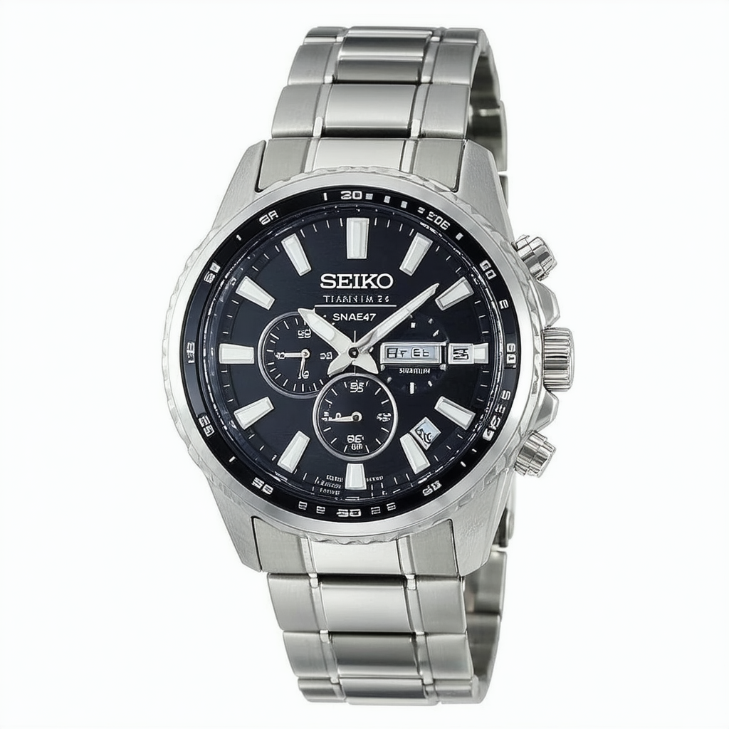 Seiko Men's SNAE47 Titanium Bracelet Watch