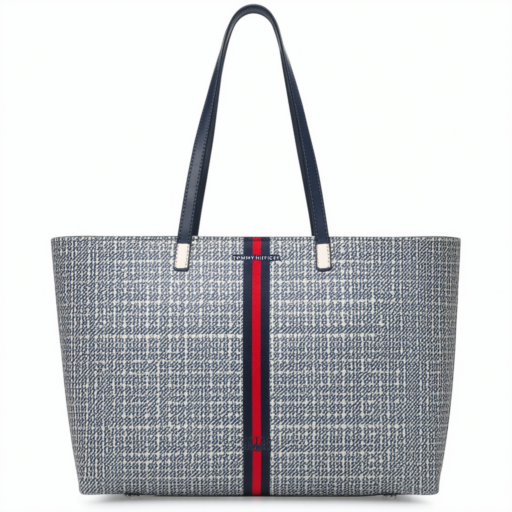Tommy Hilfiger Web Jacquard Tote Bag