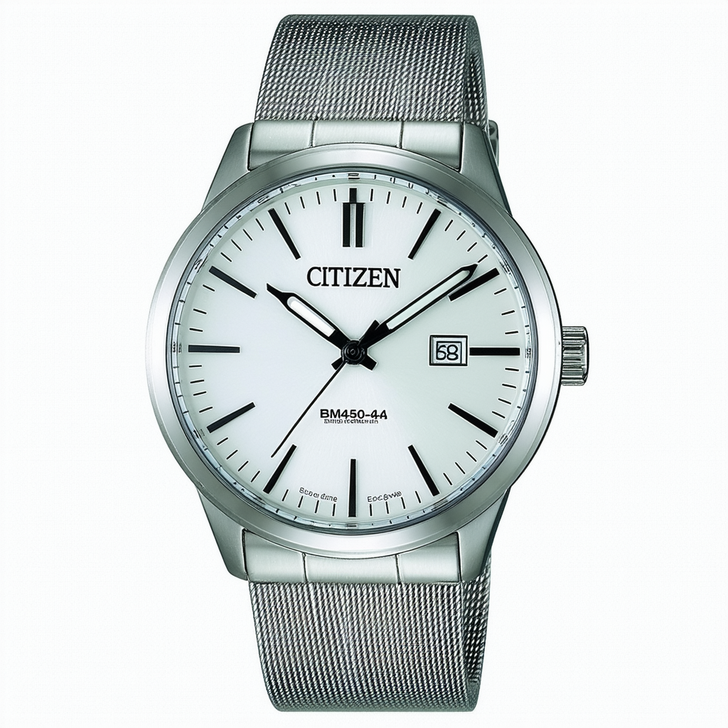 Citizen Men's BM8450-94A Eco-Drive Flexible Band Stainless Steel Watch