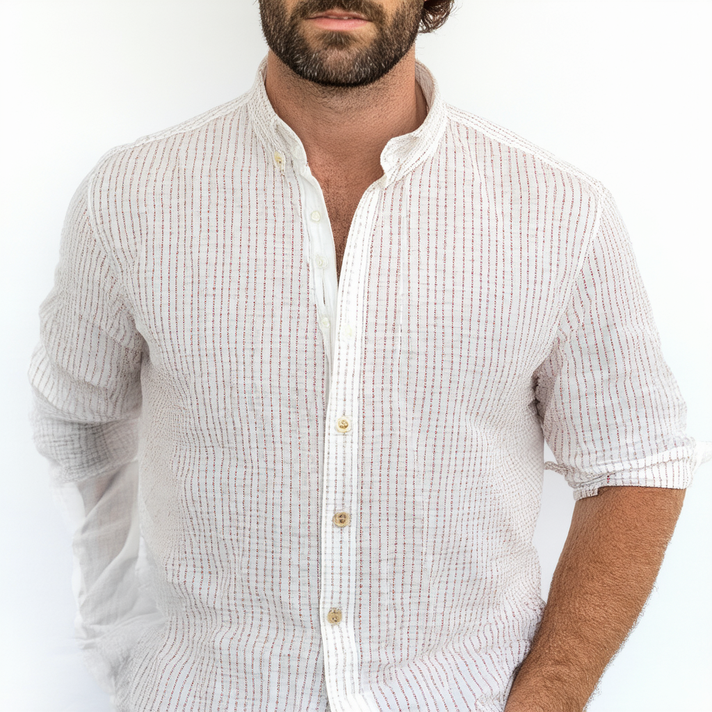 Men's Colonial Shirt, Small, As Shown