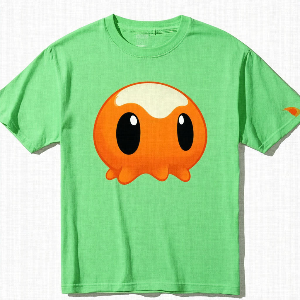 Men's Nintendo Splatoon Orange Inkling Squid T-Shirt