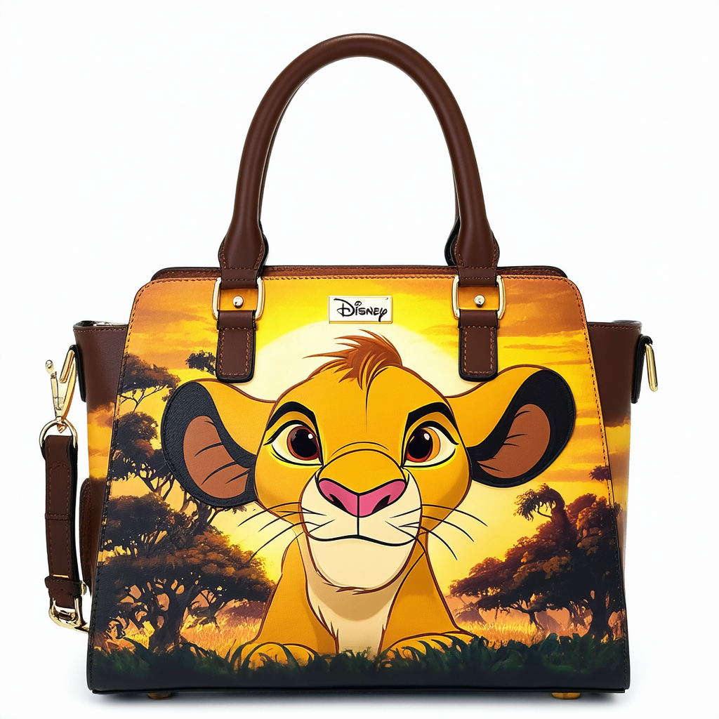 Loungefly Disney The Lion King Nala Scene Double Strap Shoulder Bag Exclusive