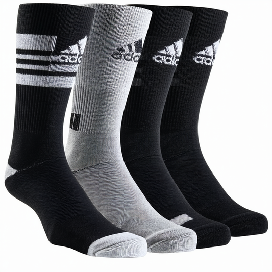 adidas mens 3-pack Crew Sock