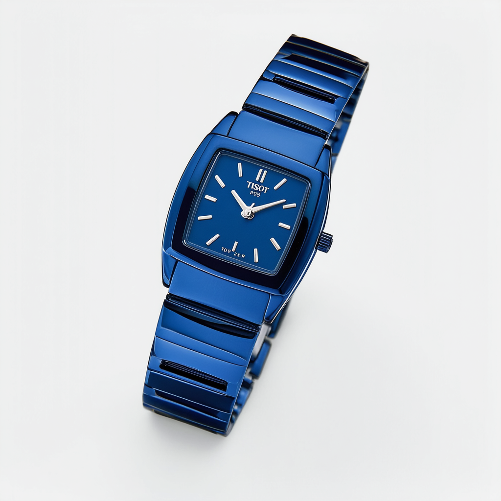 Tissot Women's T50118540 T-Trend Blue Bracelet Watch