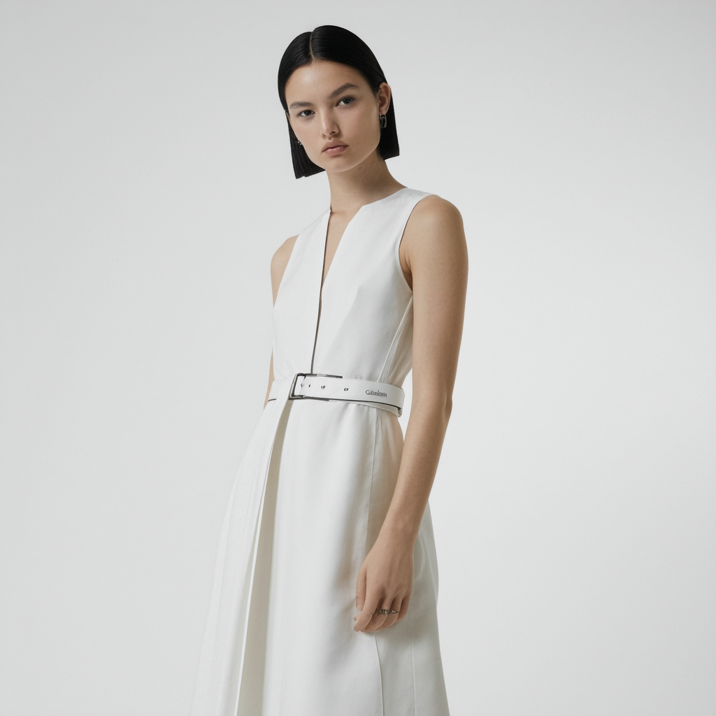 Calvin Klein A-Line with Belt Dress
