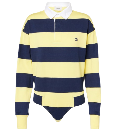 Striped Cotton Bodysuit