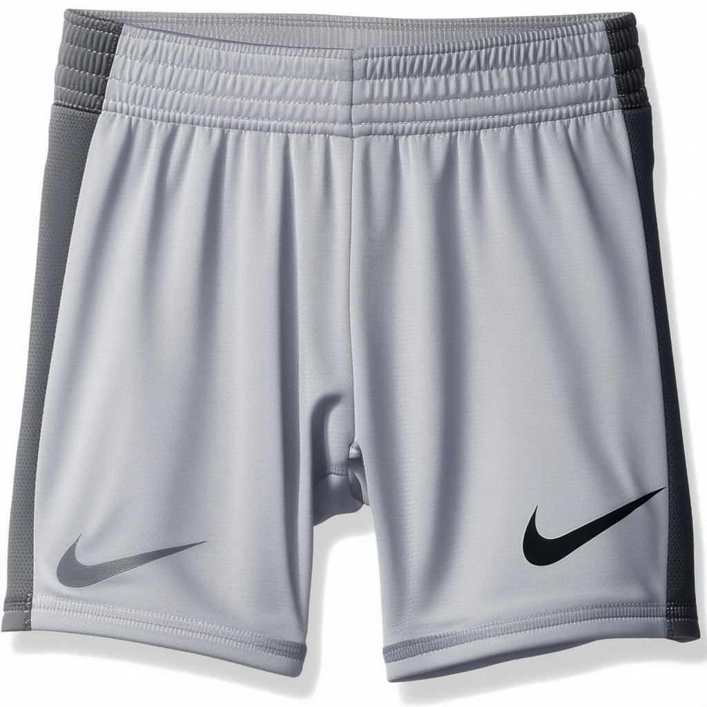 Nike Children's Apparel Girls' Toddler Dri-FIT Tempo Shorts, Wolf Grey, 4T