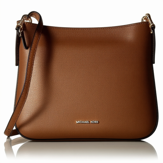 Michael Michael Kors Women's Bedford Large Leather Shoulder Bag, Luggage