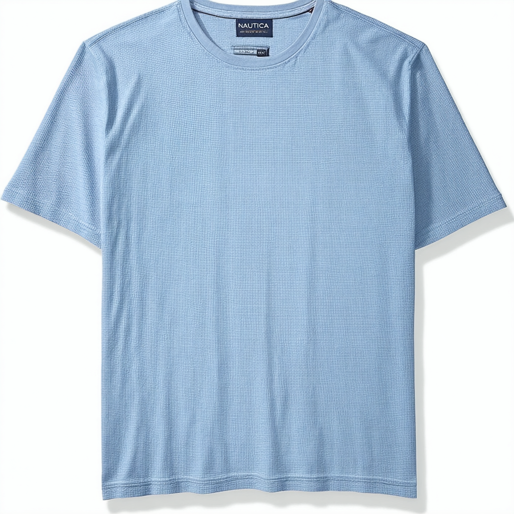 Nautica Men's Short Sleeve Solid Crewneck T-Shirt