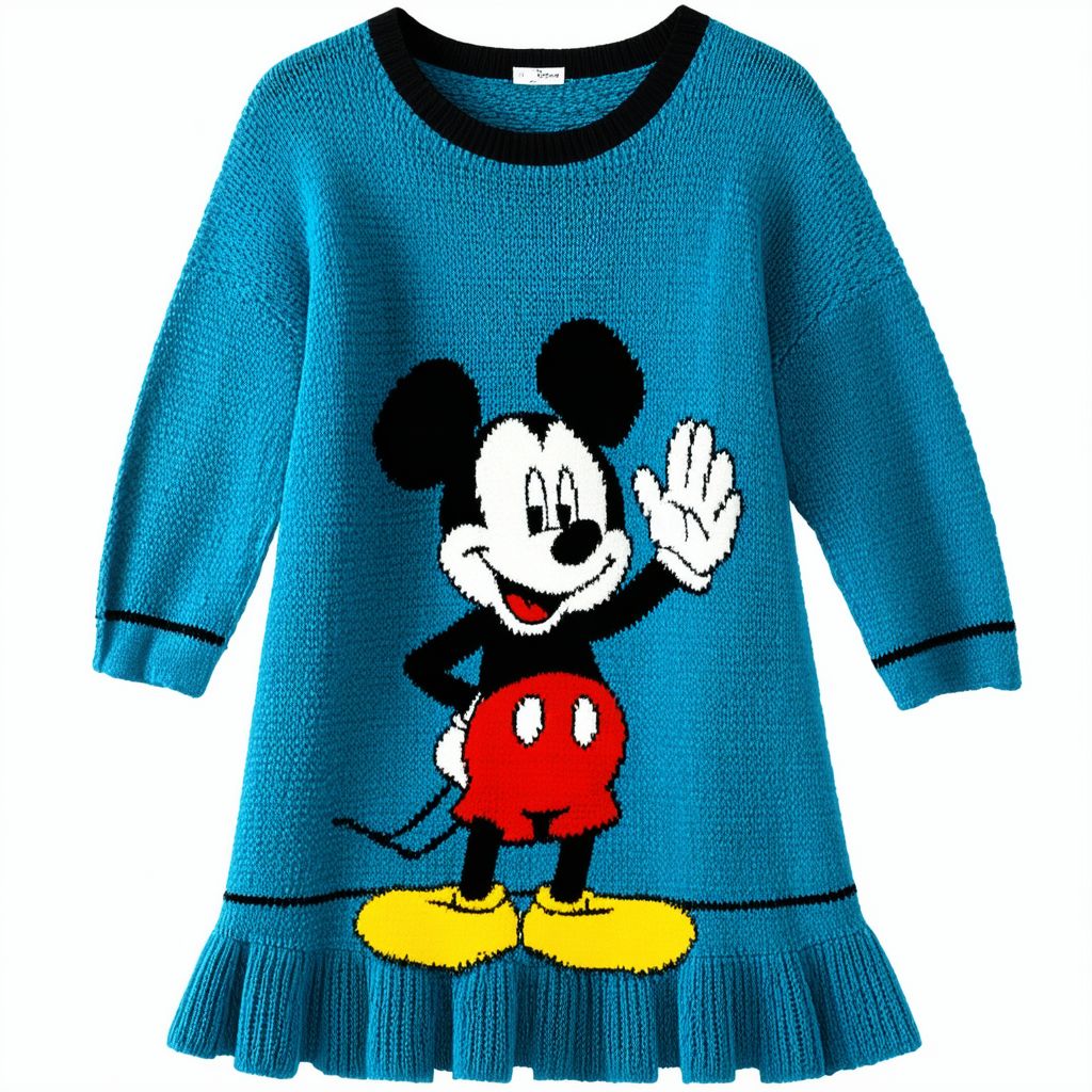 Disney Mickey Mouse Knit Dress for Women